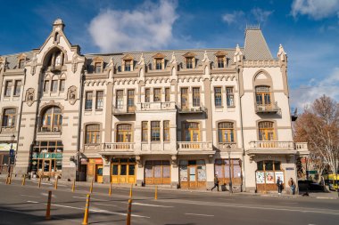 Tbilisi, Georgia 22 January 2020 - architecture of old tbilisi.