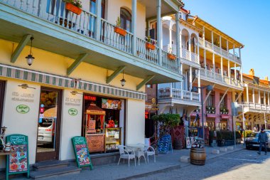 Tiflis, Gürcistan - Abanotubani, 26 Ocak 2020