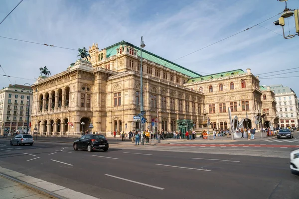 Wiedeń, Austria 25 listopada 2019 - Wiedeńska Opera Narodowa. — Zdjęcie stockowe