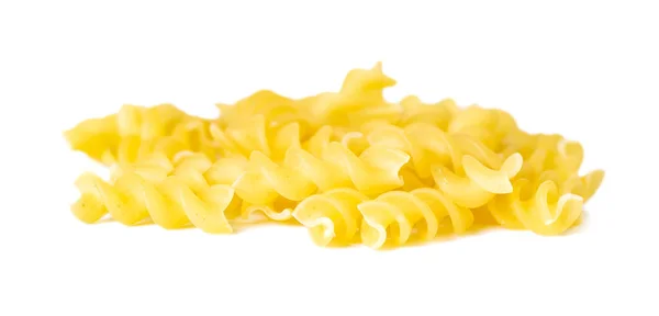 Groep van macaroni pasta op witte achtergrond — Stockfoto