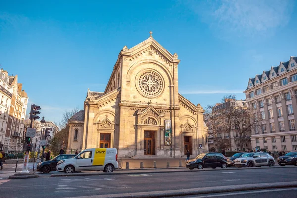 Paris France January 2019 Church Eglise Notre Dame Des Champs — Stockfoto