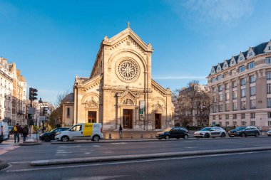 Paris, France - January 18, 2019: Church Eglise Notre Dame Des Champs in Paris.