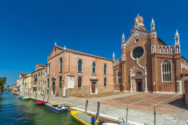 church of Madonna dell'Orto in Venice, Italy. Religion