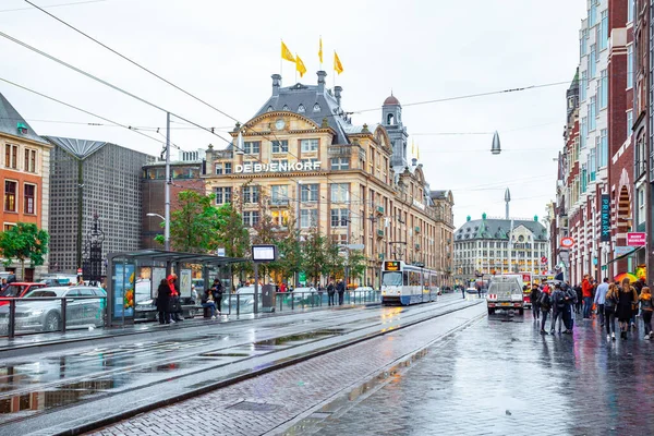 Amsterdam Oktober 2019 Typische Kleurrijke Gebouwen Amsterdam Reizen — Stockfoto