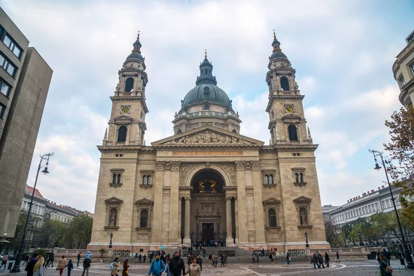 Budapest Magyarország 2018 November Szent István Bazilika Budapest Legnagyobb Temploma — Stock Fotó