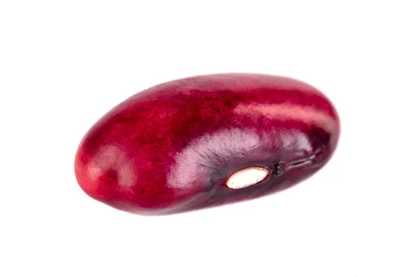 Närbild Röd Bean Isolerad Vit Bakgrund Hälsosam Mat — Stockfoto