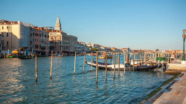 Venedig Italien August 2018 Blick Auf Dogenpalast Und San Marko — Stockfoto