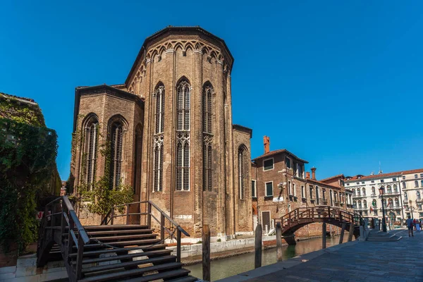 Benátky Itálie Srpna 2018 Katolický Kostel Santa Maria Gloriosa Dei — Stock fotografie