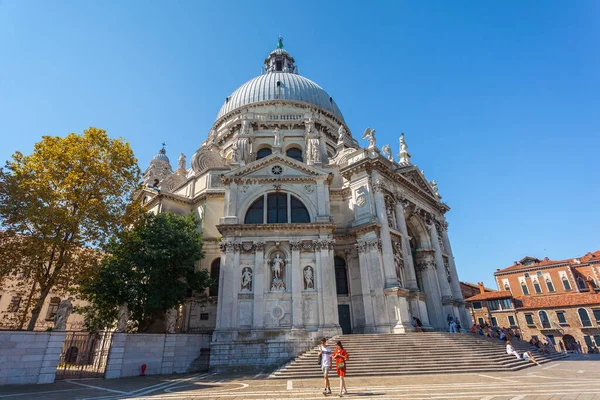 Veneza Itália Agosto 2018 Basílica Santa Maria Della Saudação Veneza — Fotografia de Stock