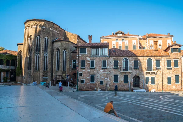 Benátky Itálie Srpna 2018 Katolický Kostel Santa Maria Gloriosa Dei — Stock fotografie
