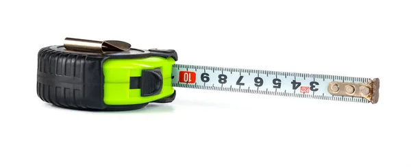 Measuring Tape Meter Isolated White Background Object — Stock Photo, Image