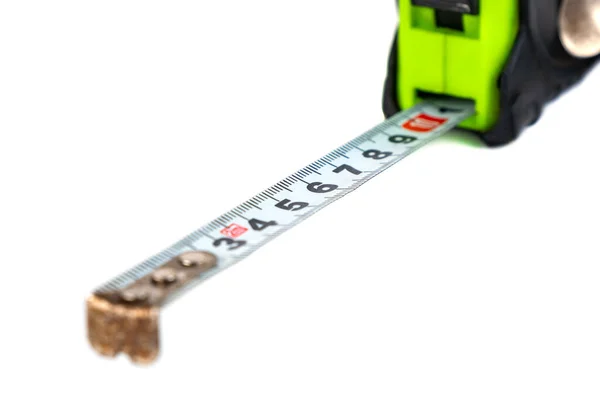 Measuring Tape Meter Isolated White Background Object — Stock Photo, Image