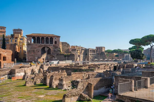 Roma Italia Octubre 2019 Vista Del Foro Trajano Historia — Foto de Stock