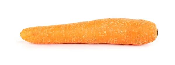 Φρέσκο Καρότο Απομονωμένο Λευκό Φόντο Μονοπάτι Κοπής Λαχανικό — Φωτογραφία Αρχείου