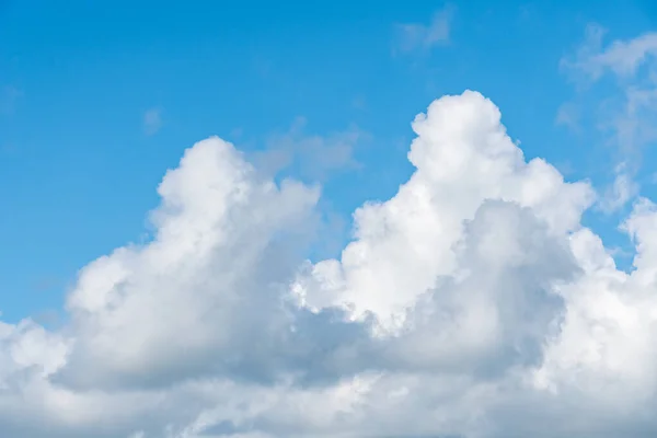 Blauer Himmel Hintergrund Mit Weißen Wolken Textur Natur — Stockfoto