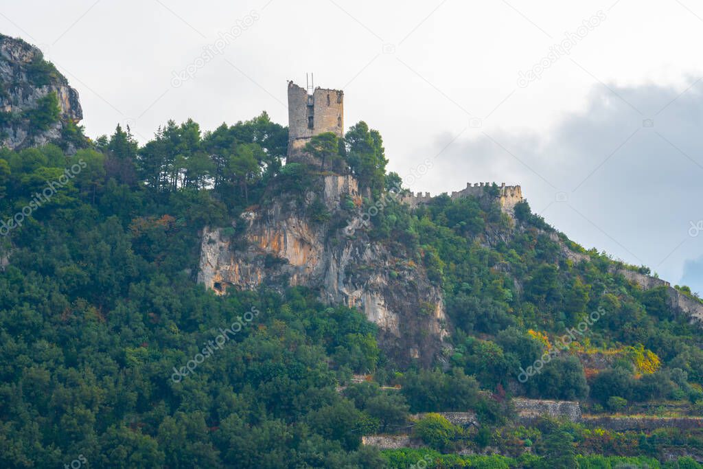 Torre dello Ziro in the province of Salerno, the region of Campania, Amalfi Coast, Italy