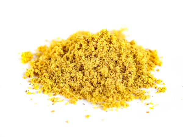 Especia Curry Naranja Aislada Sobre Fondo Blanco Utskho Suneli —  Fotos de Stock