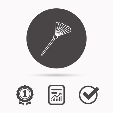 Komisyon simgesi. Bahçe ekipman işareti.