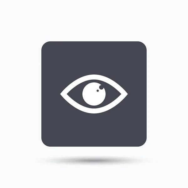 Eye icon. Eyeball vision sign. — Stock Vector