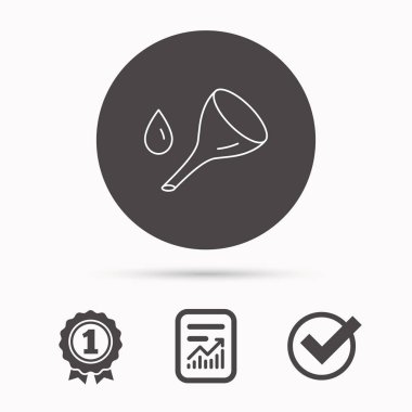 Petrol servis Simge Değiştir. Damla işaretiyle yakıt olabilir.