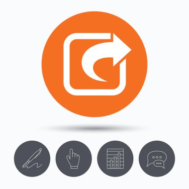 Pay kutsal kişilerin resmi. Sosyal medya bilgi göndermek.