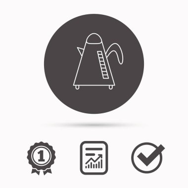 Çaydanlık simgesi. Mutfak su ısıtıcısı işareti.