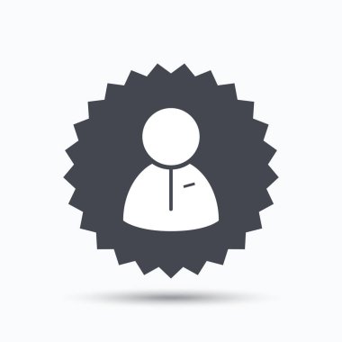 Kullanıcı simgesi. İnsan kişi işareti.