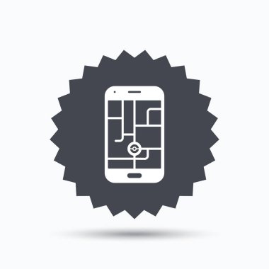 Smartphone aygıt simgesi. Sembol gitmek.