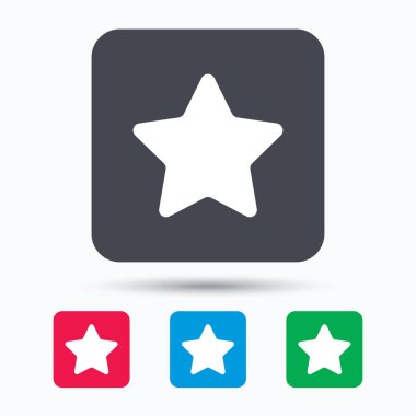 Yıldız simgesi. Sık kullanılan veya en iyi işareti.