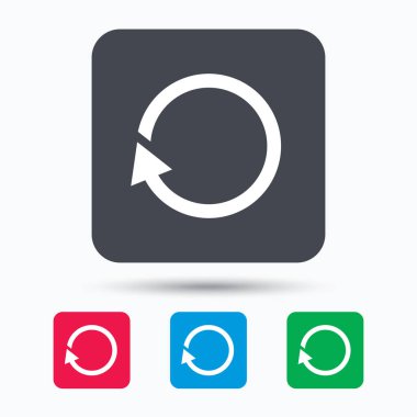 Update simgesi. Yenileme veya yineleme işareti.