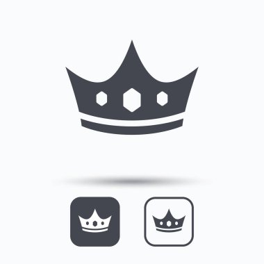Taç simgesi. Kraliyet tahtının lideri işareti.