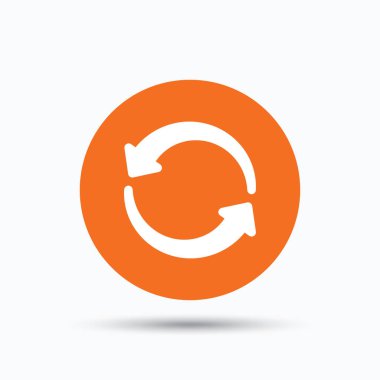 Update simgesi. Yenileme veya yineleme işareti.