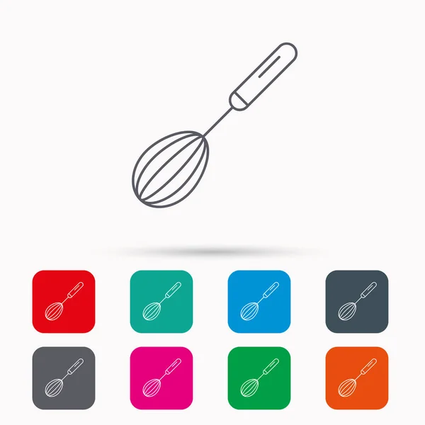 Icono de batido. Señal de herramienta cocina . — Vector de stock