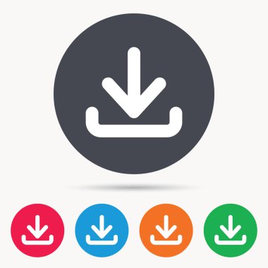 Simgesini indirin. Internet veri işareti yüklemek.