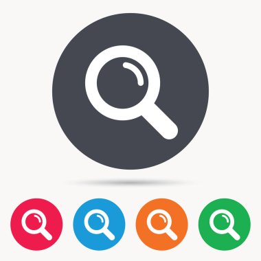 Büyüteç simgesi. Büyüteç işaretini ara.