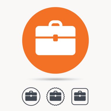 Evrak Çantası'nı simgesi. Diplomat çanta işareti.