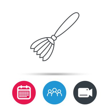 Fırça simgesi. Boya Fırçası aracı işareti.