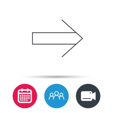 Sonraki ok simgesi. İleri işareti.