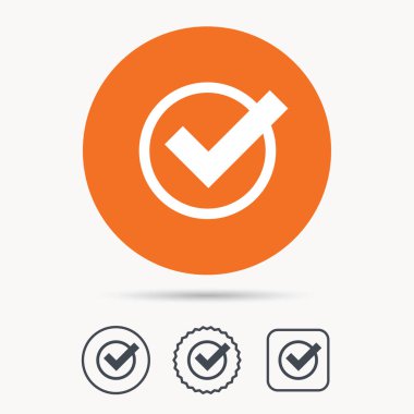 Kene simgesi. Bakın veya işareti onaylamak.