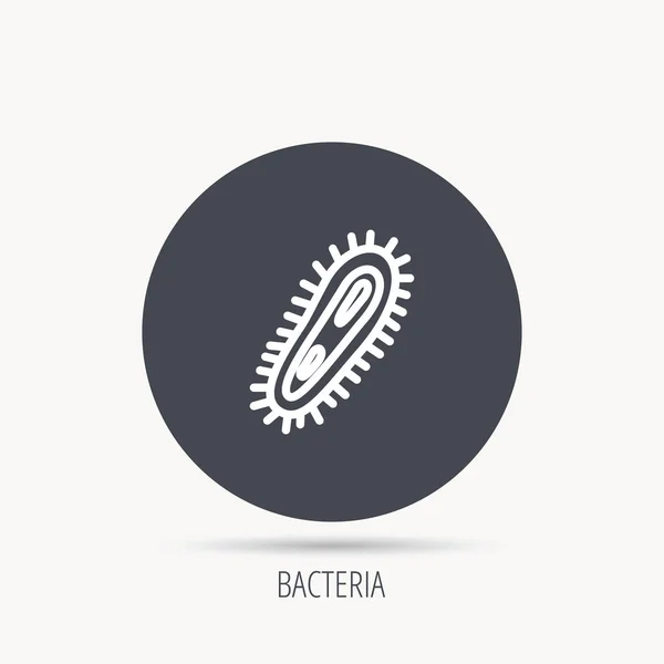 Bacteria icon. Medicine infection symbol. — Stock Vector