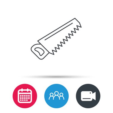 Simge gördüm. Marangozluk ekipman işareti.