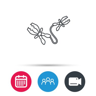 Terminal elektrik simgesi. Pilin şarj edilmesi.