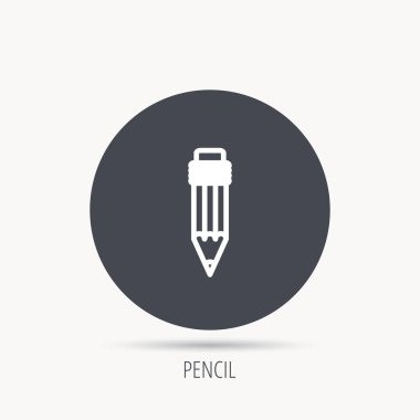 Kurşun kalem simgesini. Çizim aracı işareti.