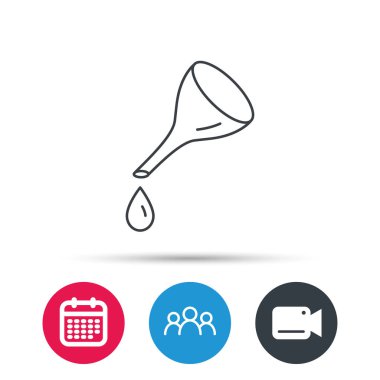 Petrol servis Simge Değiştir. Damla işaretiyle yakıt olabilir.