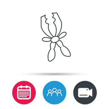 Terminal elektrik simgesi. Pilin şarj edilmesi.