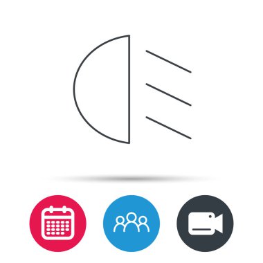 Geçen ışık kutsal kişilerin resmi. Işın işareti daldırma.