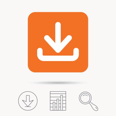 Simgesini indirin. Internet veri işareti yüklemek.