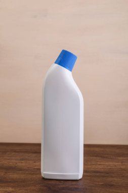 Mock-up plastik şişe Temizleme. Mockup kavramı.