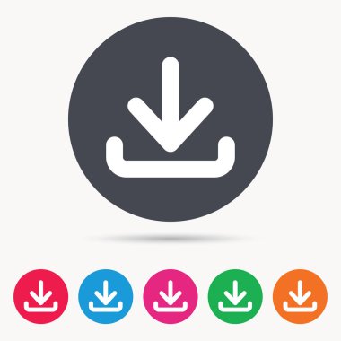 Simgesini indirin. Internet veri işareti yüklemek.