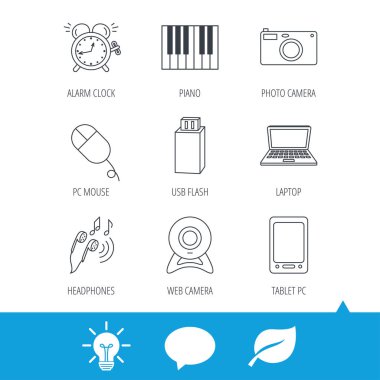 Fotoğraf makinesi, Usb birden parlamak ve dizüstü laptop.